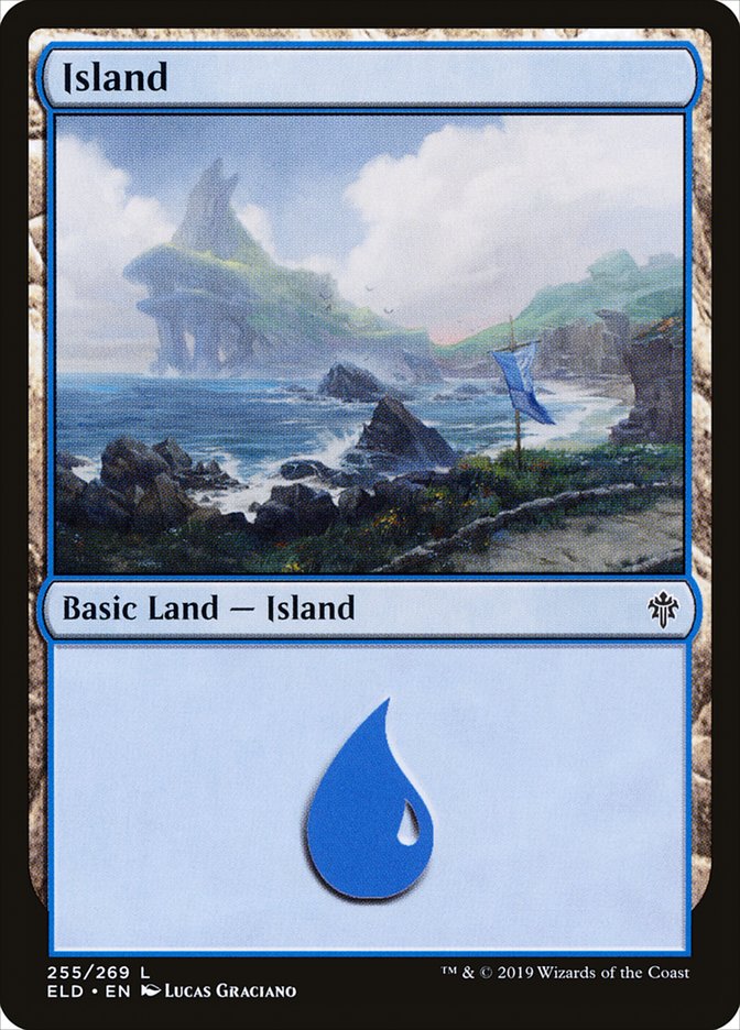 Island (255) [Throne of Eldraine] | Gamer Loot