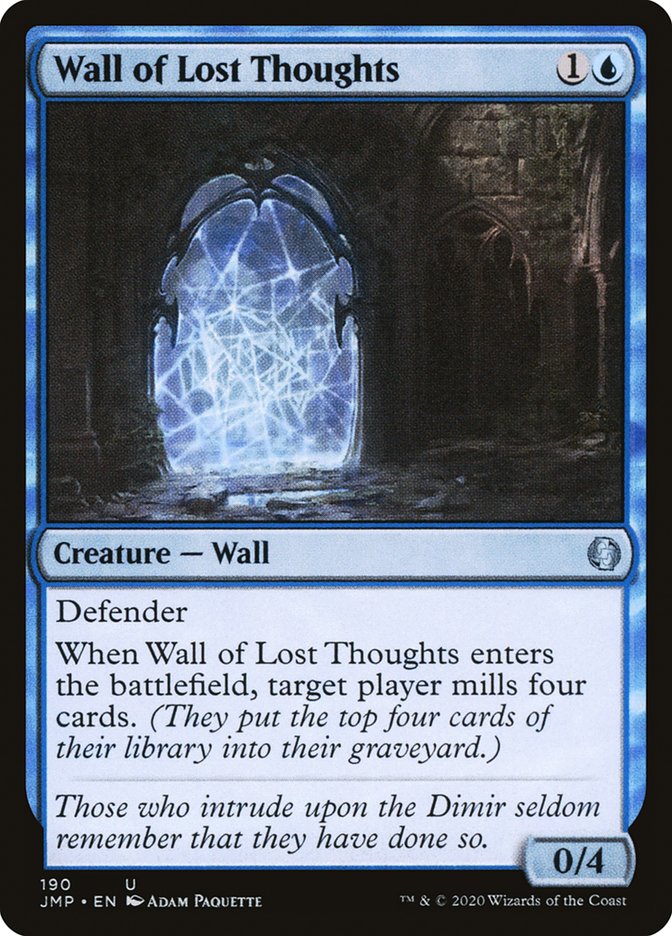 Wall of Lost Thoughts [Jumpstart] | Gamer Loot