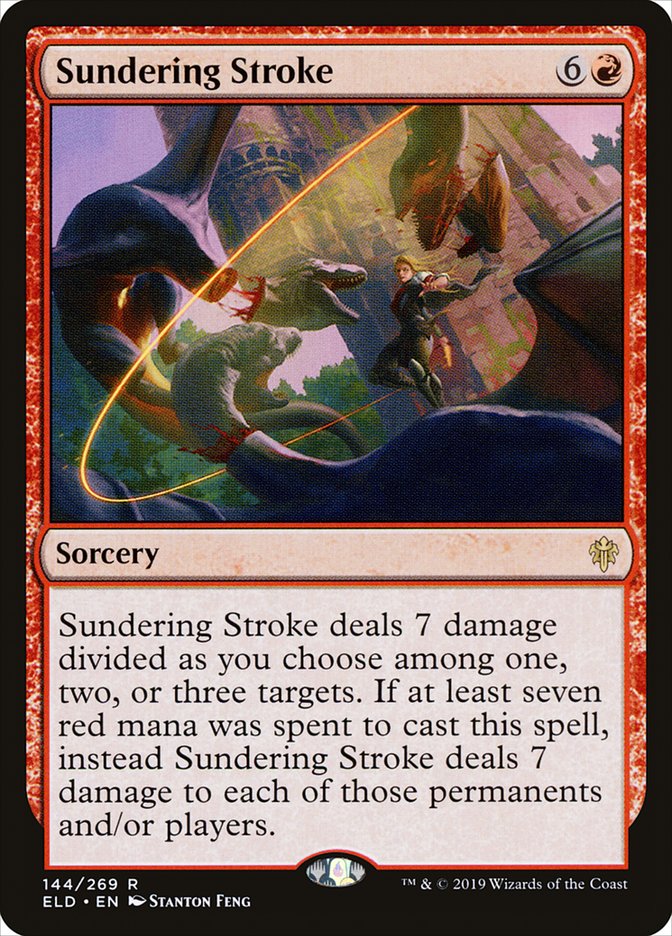 Sundering Stroke [Throne of Eldraine] | Gamer Loot