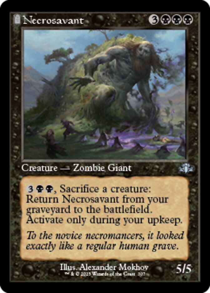 Necrosavant (Retro) [Dominaria Remastered] | Gamer Loot