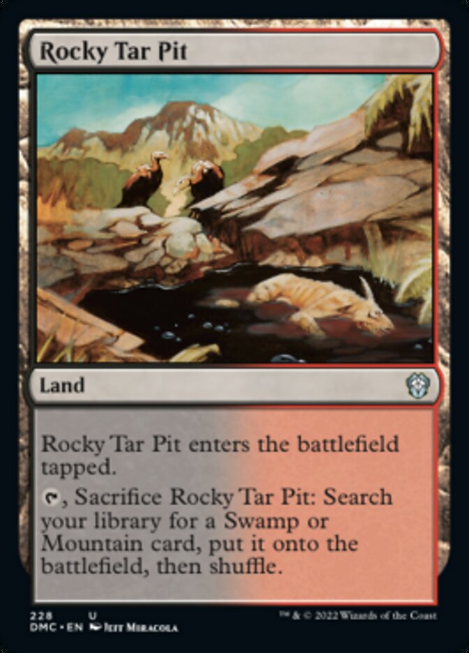 Rocky Tar Pit [Dominaria United Commander] | Gamer Loot