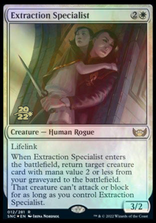 Extraction Specialist [Streets of New Capenna Prerelease Promos] | Gamer Loot