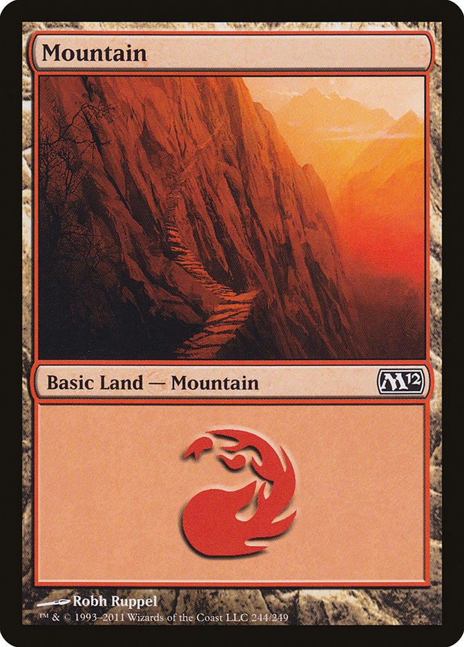 Mountain (244) [Magic 2012] | Gamer Loot