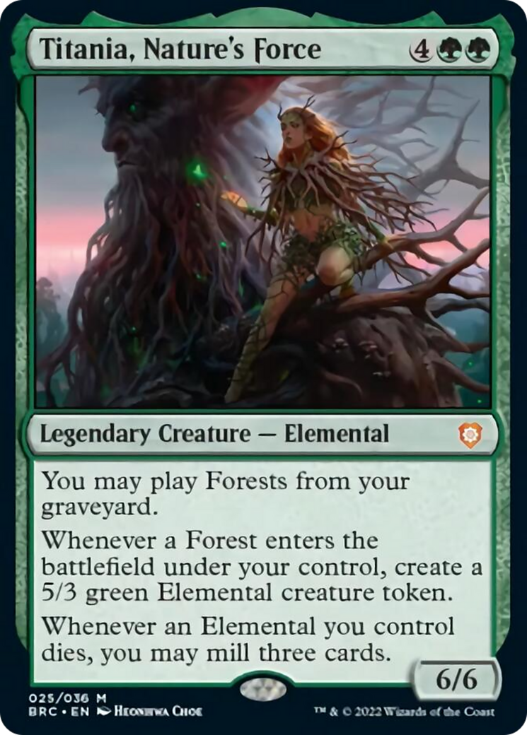 Titania, Nature's Force [The Brothers' War Commander] | Gamer Loot