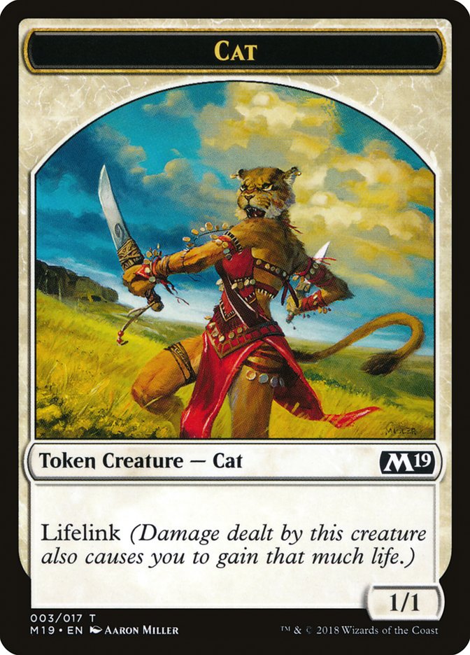 Cat [Core Set 2019 Tokens] | Gamer Loot