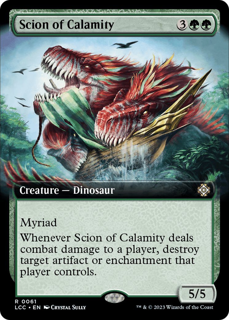 Scion of Calamity (Extended Art) [The Lost Caverns of Ixalan Commander] | Gamer Loot