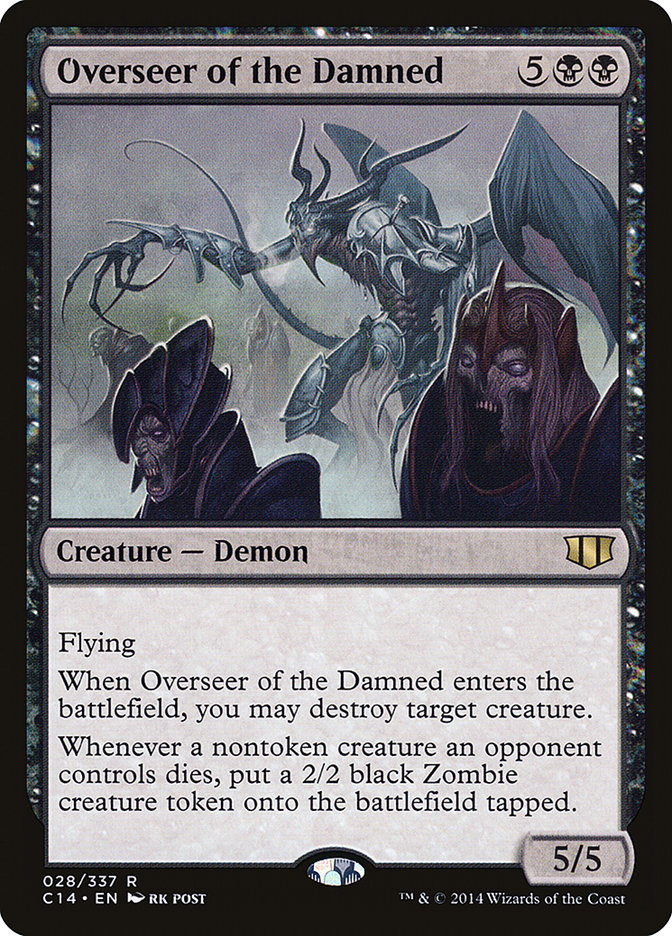 Overseer of the Damned [Commander 2014] | Gamer Loot