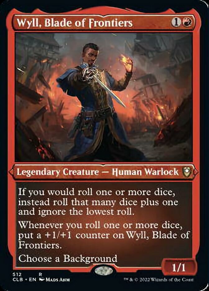 Wyll, Blade of Frontiers (Foil Etched) [Commander Legends: Battle for Baldur's Gate] | Gamer Loot