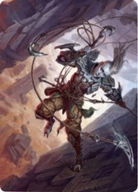 Akiri, Fearless Voyager Art Card [Zendikar Rising Art Series] | Gamer Loot