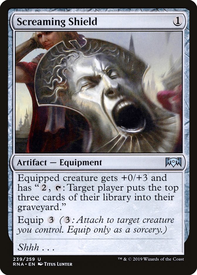 Screaming Shield [Ravnica Allegiance] | Gamer Loot