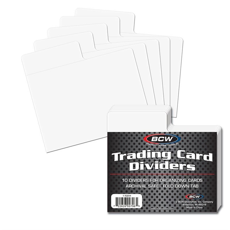 Trading Card Dividers - Horizontal | Gamer Loot