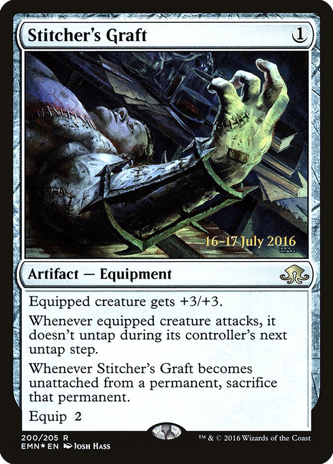 Stitcher's Graft  [Eldritch Moon Prerelease Promos] | Gamer Loot