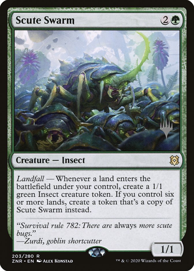 Scute Swarm (Promo Pack) [Zendikar Rising Promos] | Gamer Loot