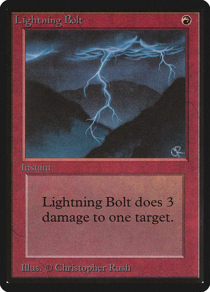 Lightning Bolt [Limited Edition Beta] | Gamer Loot