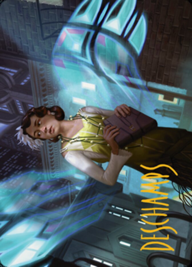 Giada, Font of Hope 1 Art Card (Gold-Stamped Signature) [Streets of New Capenna Art Series] | Gamer Loot