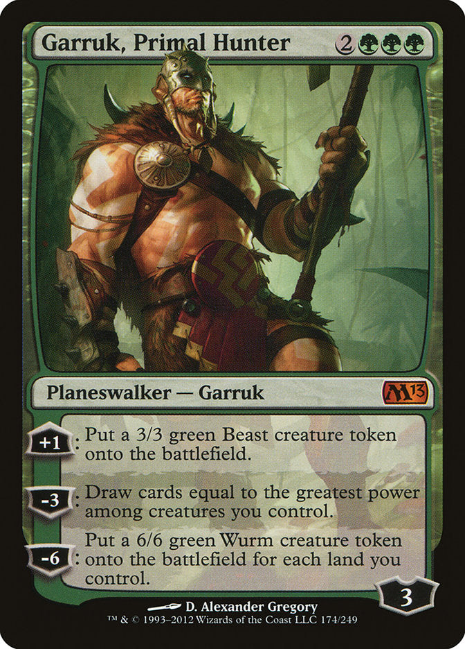 Garruk, Primal Hunter [Magic 2013] | Gamer Loot