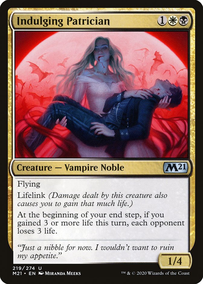 Indulging Patrician [Core Set 2021] | Gamer Loot