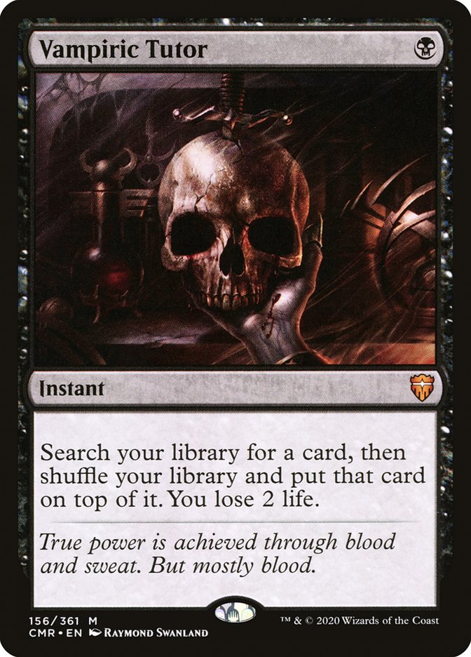 Vampiric Tutor [Commander Legends] | Gamer Loot