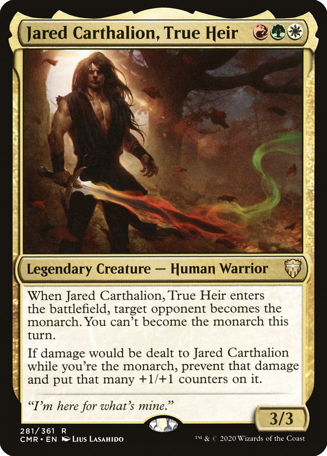 Jared Carthalion, True Heir [Commander Legends] | Gamer Loot