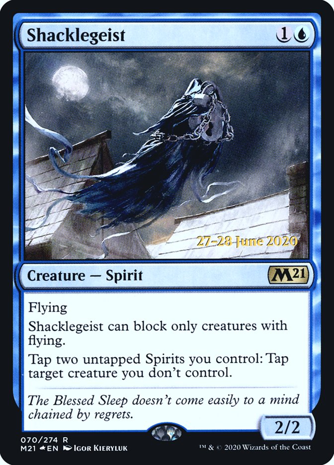 Shacklegeist  [Core Set 2021 Prerelease Promos] | Gamer Loot