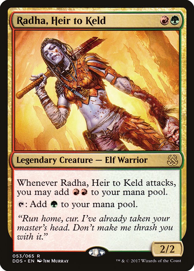 Radha, Heir to Keld [Duel Decks: Mind vs. Might] | Gamer Loot