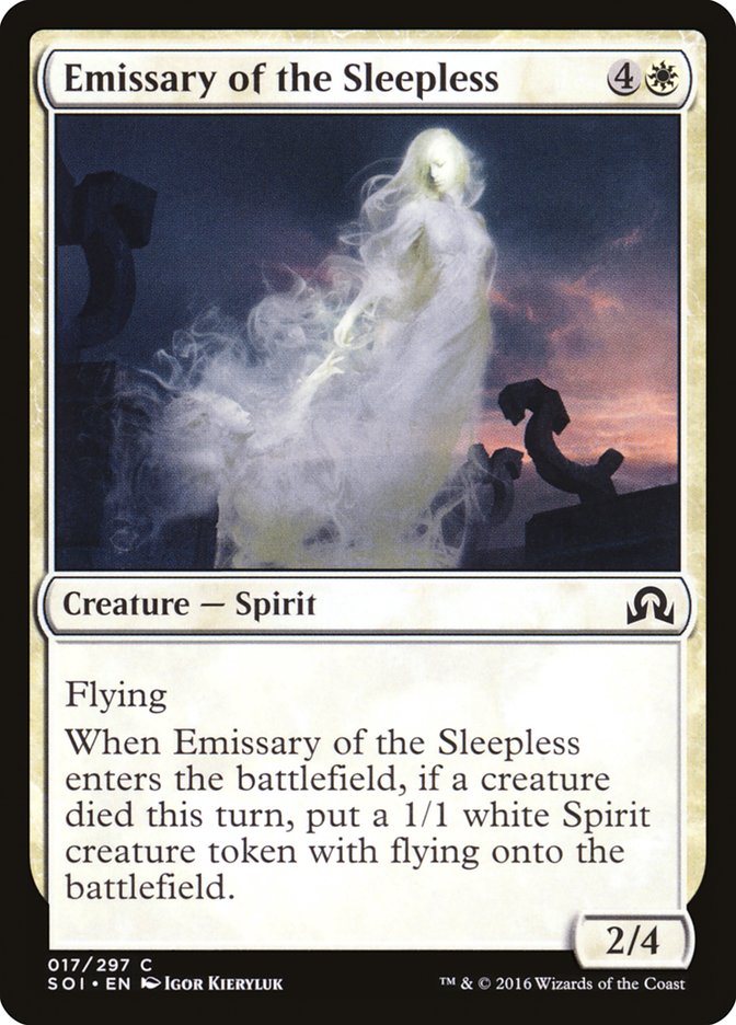 Emissary of the Sleepless [Shadows over Innistrad] | Gamer Loot