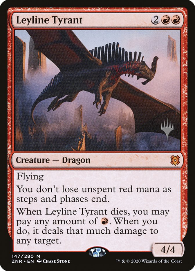 Leyline Tyrant (Promo Pack) [Zendikar Rising Promos] | Gamer Loot