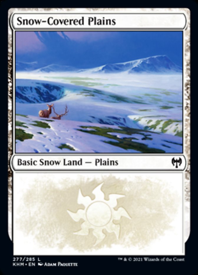Snow-Covered Plains (277) [Kaldheim] | Gamer Loot