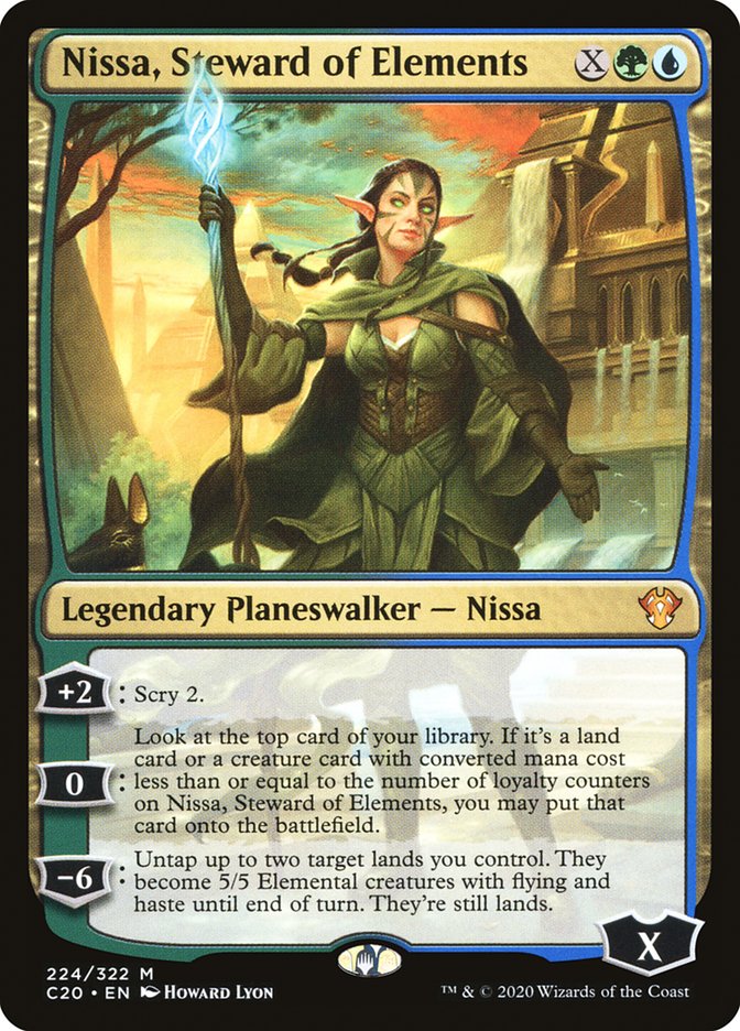 Nissa, Steward of Elements [Commander 2020] | Gamer Loot