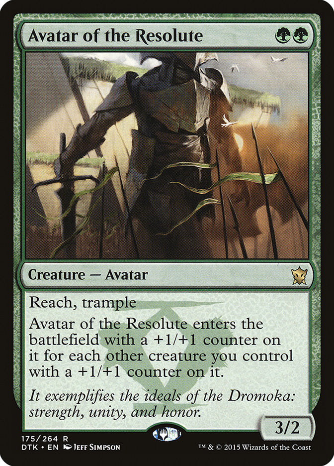 Avatar of the Resolute [Dragons of Tarkir] | Gamer Loot