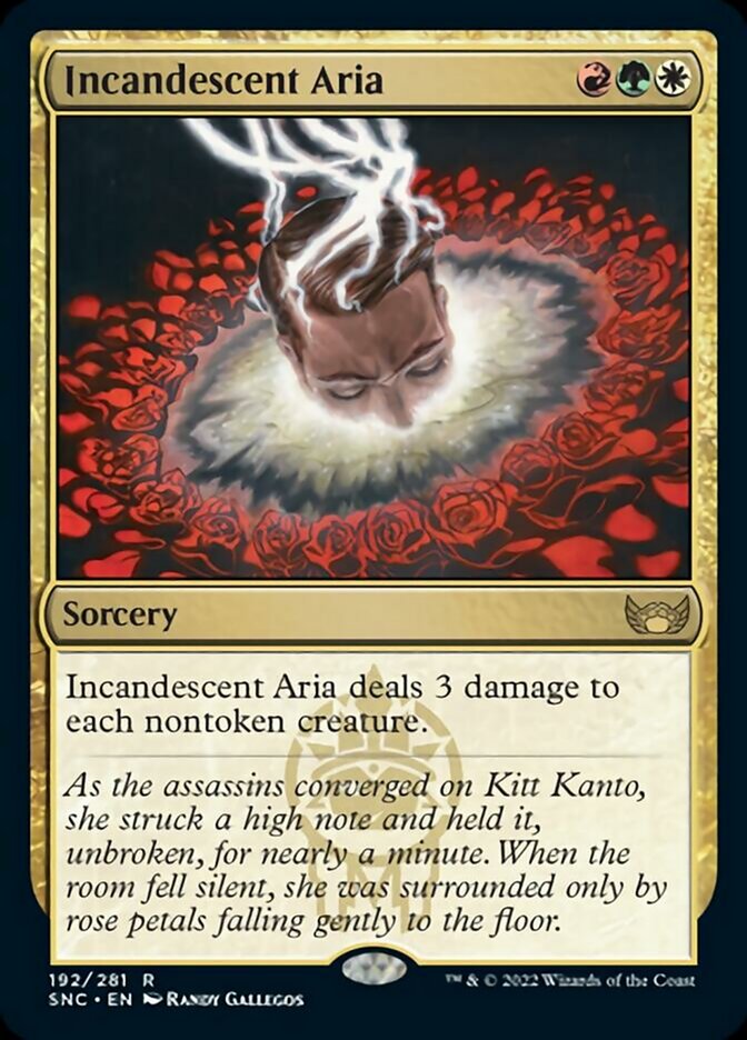 Incandescent Aria [Streets of New Capenna] | Gamer Loot
