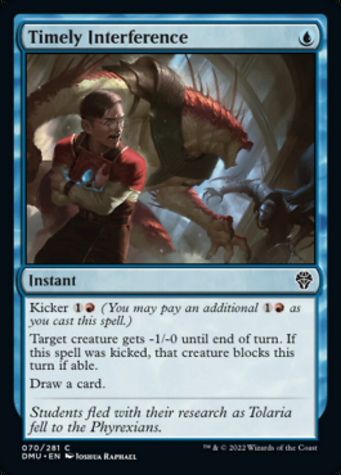 Timely Interference [Dominaria United] | Gamer Loot