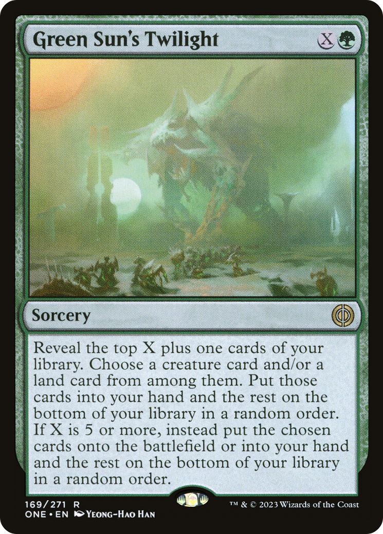 Green Sun's Twilight [Phyrexia: All Will Be One] | Gamer Loot
