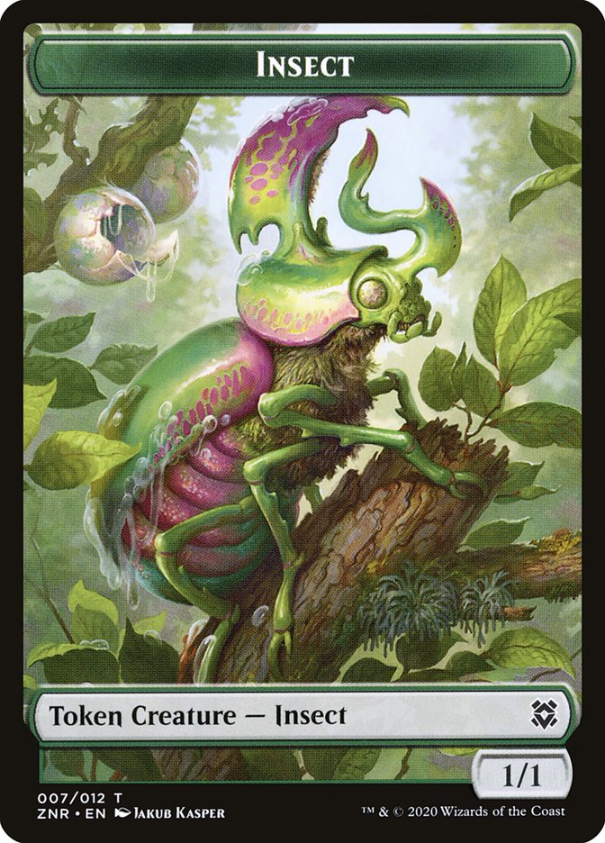 Insect [Zendikar Rising Tokens] | Gamer Loot