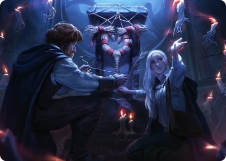 Faithful Mending Art Card [Innistrad: Midnight Hunt Art Series] | Gamer Loot