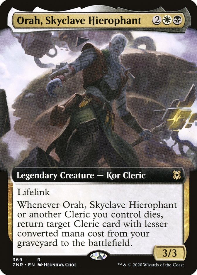 Orah, Skyclave Hierophant (Extended) [Zendikar Rising] | Gamer Loot