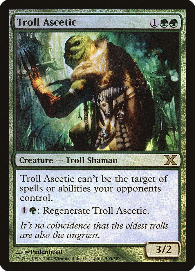 Troll Ascetic (Premium Foil) [Tenth Edition] | Gamer Loot