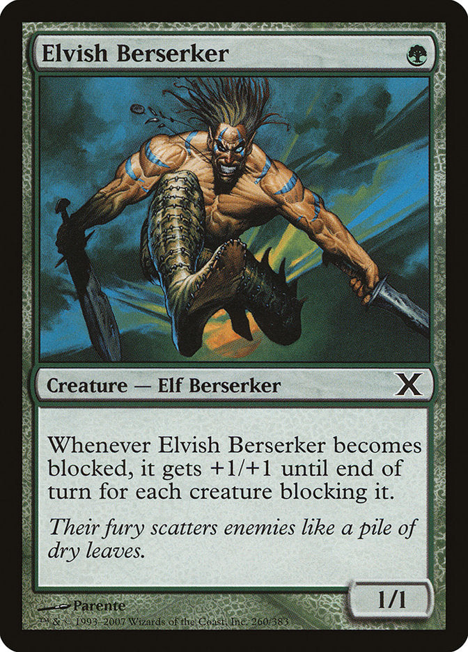 Elvish Berserker [Tenth Edition] | Gamer Loot