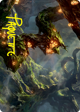 Forest Art Card (Gold-Stamped Signature) [Strixhaven: School of Mages Art Series] | Gamer Loot