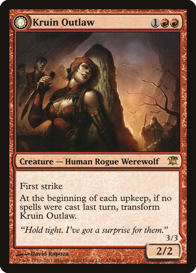 Kruin Outlaw // Terror of Kruin Pass [Innistrad] | Gamer Loot