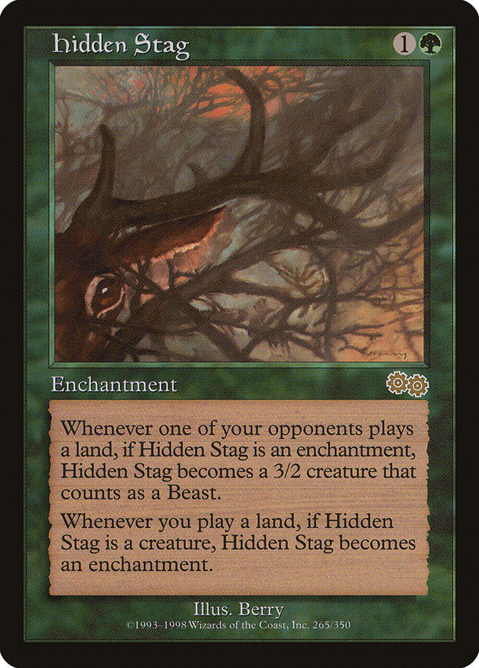 Hidden Stag [Urza's Saga] | Gamer Loot