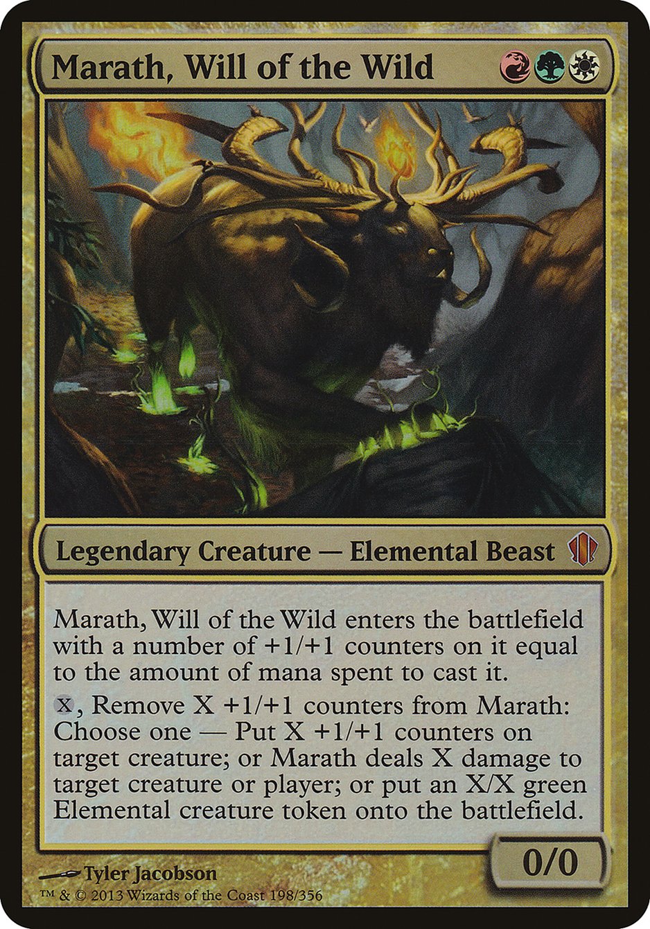 Marath, Will of the Wild (Oversized) [Commander 2013 Oversized] | Gamer Loot