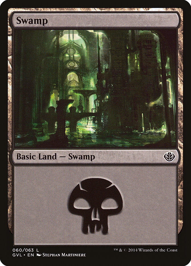 Swamp (60) (Garruk vs. Liliana) [Duel Decks Anthology] | Gamer Loot