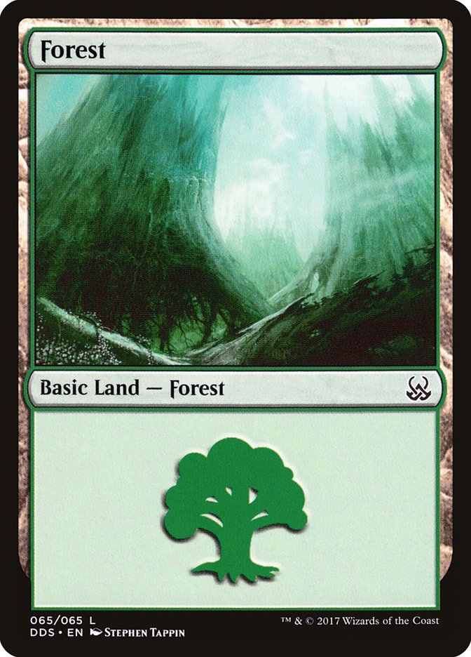 Forest (65) [Duel Decks: Mind vs. Might] | Gamer Loot