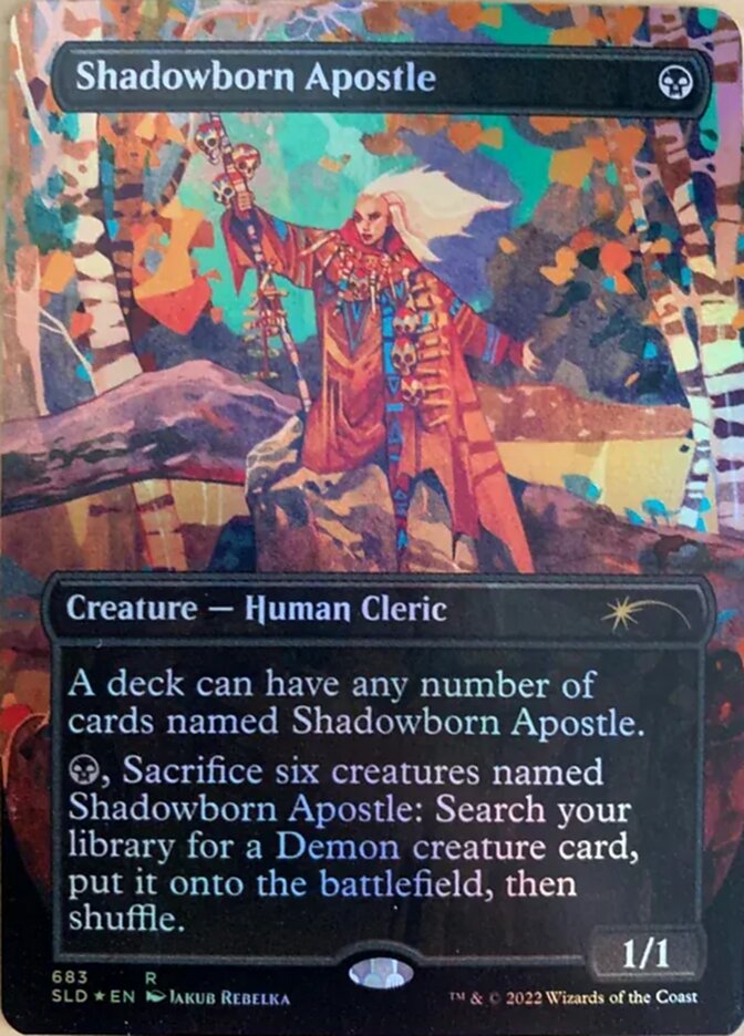 Shadowborn Apostle (Borderless) (683) [Secret Lair Drop Promos] | Gamer Loot