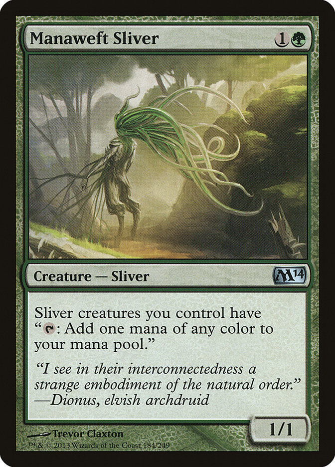 Manaweft Sliver [Magic 2014] | Gamer Loot