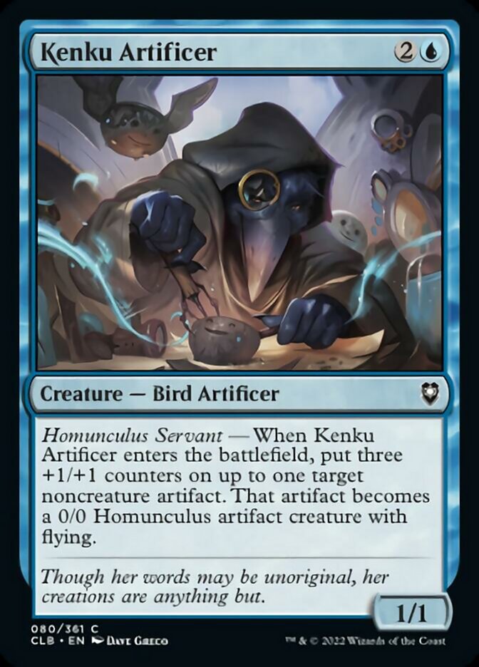 Kenku Artificer [Commander Legends: Battle for Baldur's Gate] | Gamer Loot
