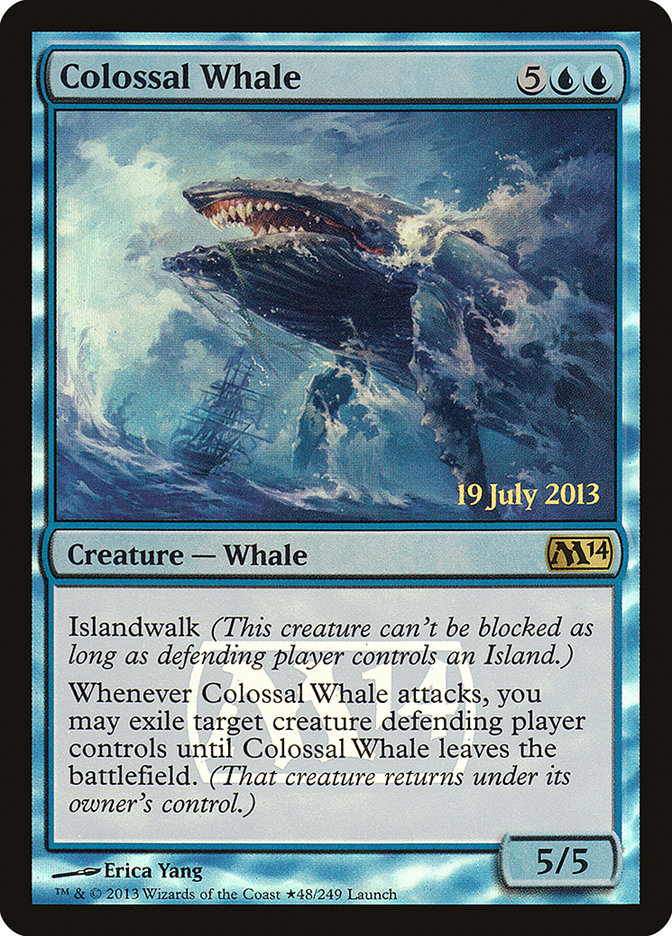 Colossal Whale [Magic 2014 Prerelease Promos] | Gamer Loot