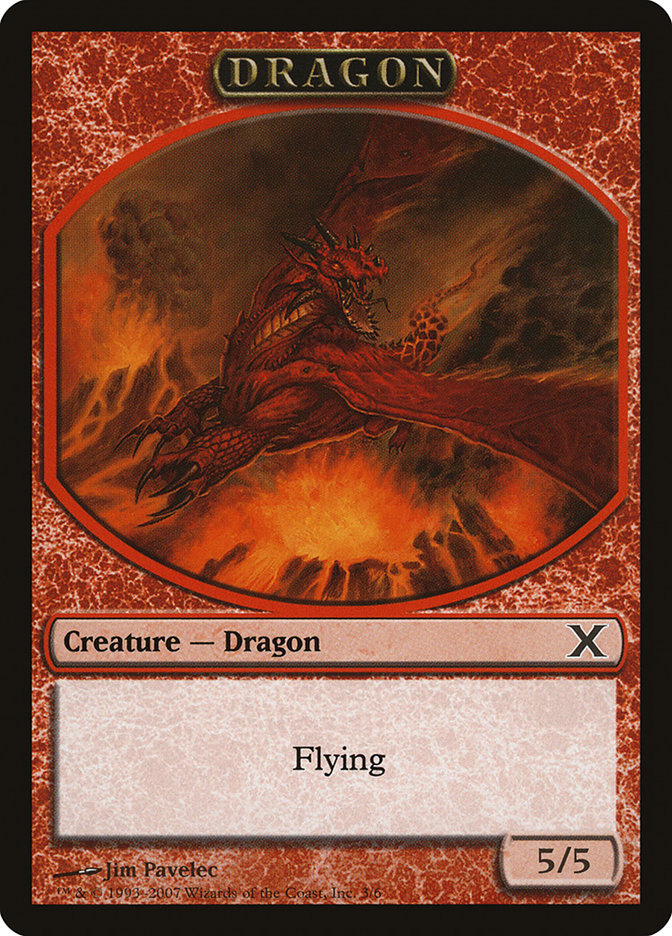 Dragon [Tenth Edition Tokens] | Gamer Loot