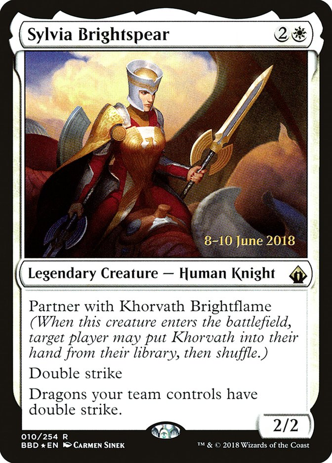 Sylvia Brightspear  [Battlebond Prerelease Promos] | Gamer Loot